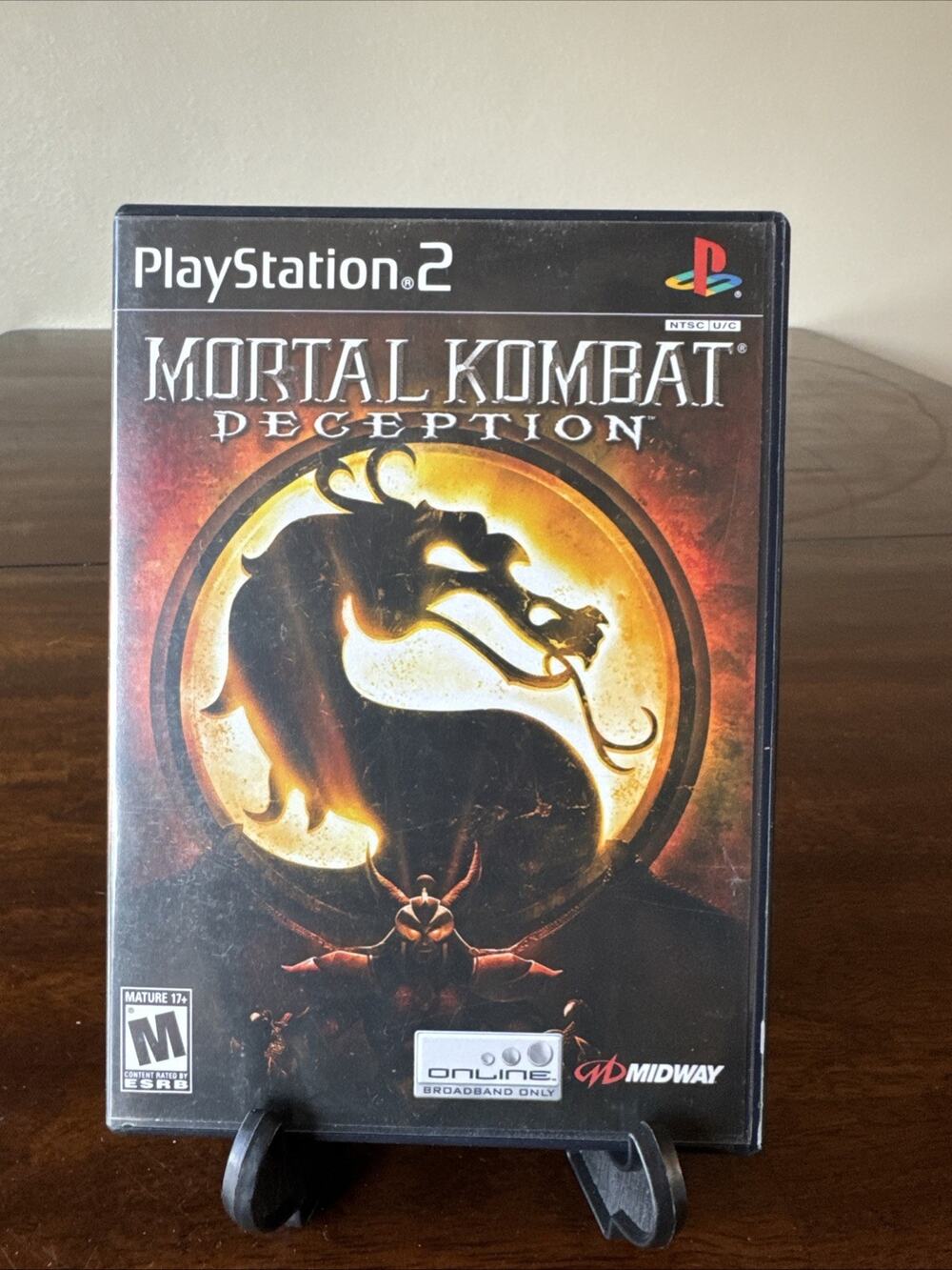 Mortal Kombat: Deception (Sony PlayStation 2, 2004) No Manual